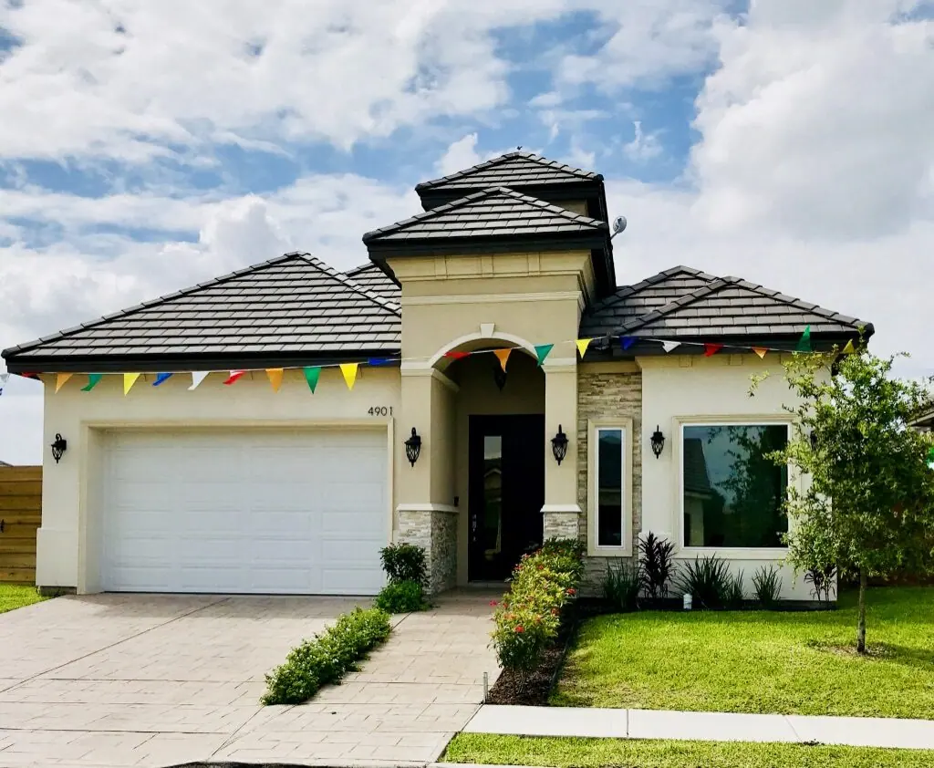 Breman custom home exterior — Rio Grande Valley