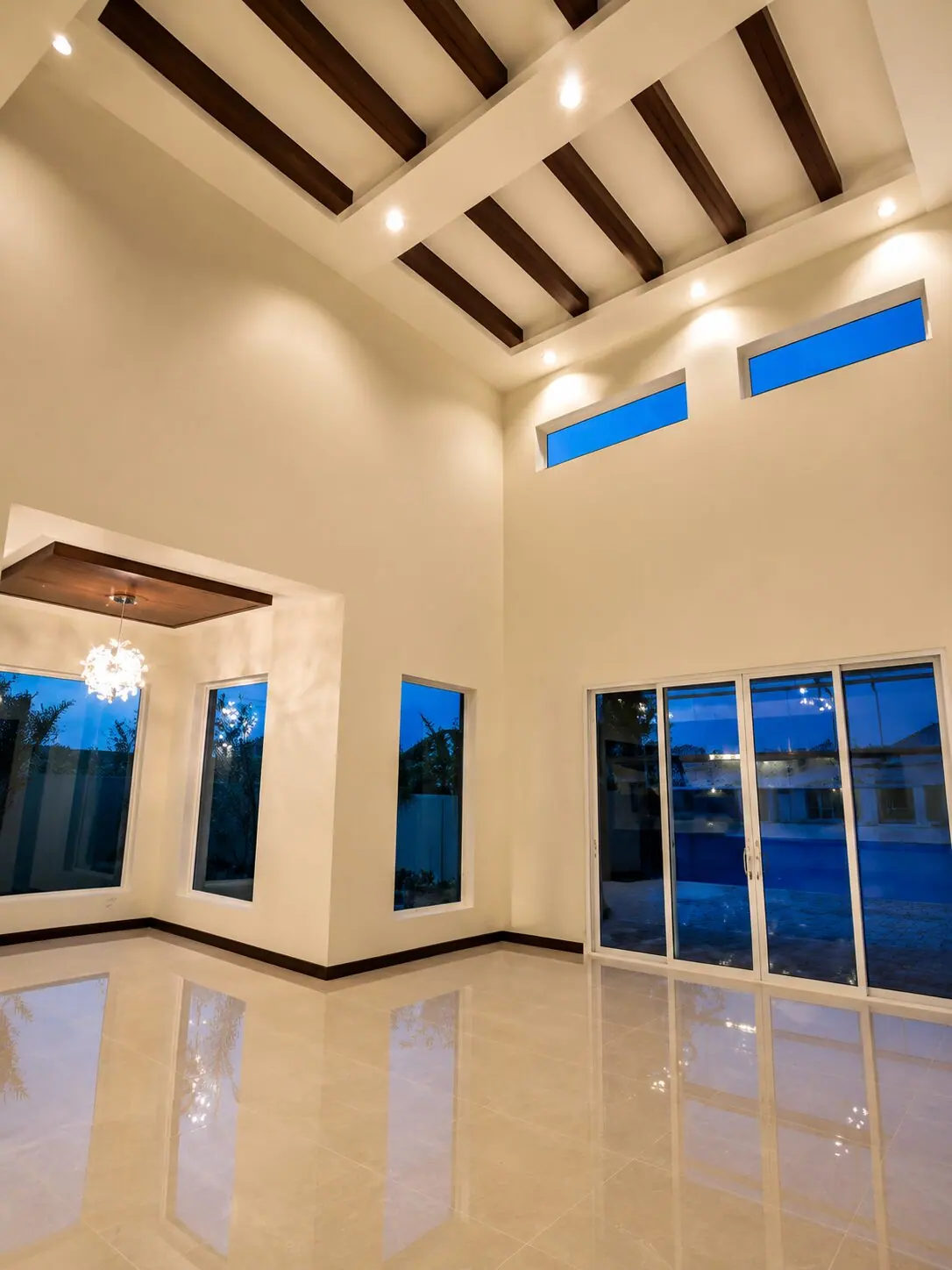 Custom home interior built by Breman Construction in the Rio Grande Valley, TX