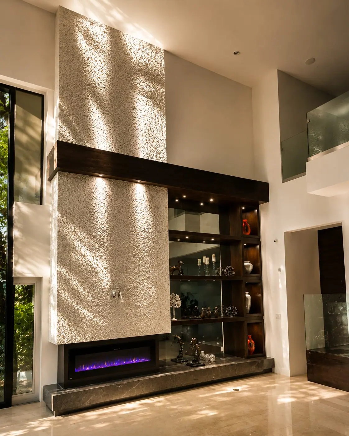 Custom home interior built by Breman Construction in the Rio Grande Valley, TX