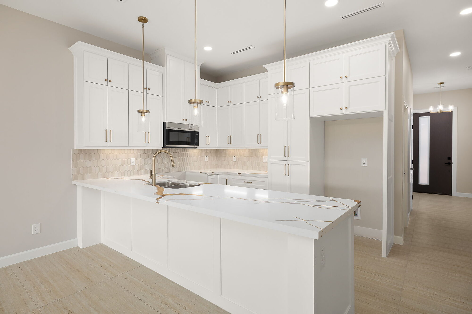 Breman custom home interior — Rio Grande Valley